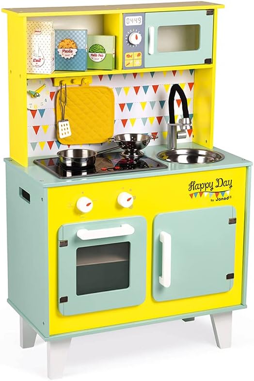 Janod Toys Cucina Janod Happy Days Janod Grande Cucina Giocattolo