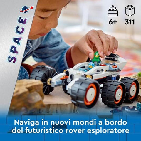 60431 ROVER ESPLORATORE SPAZIO LEGO 