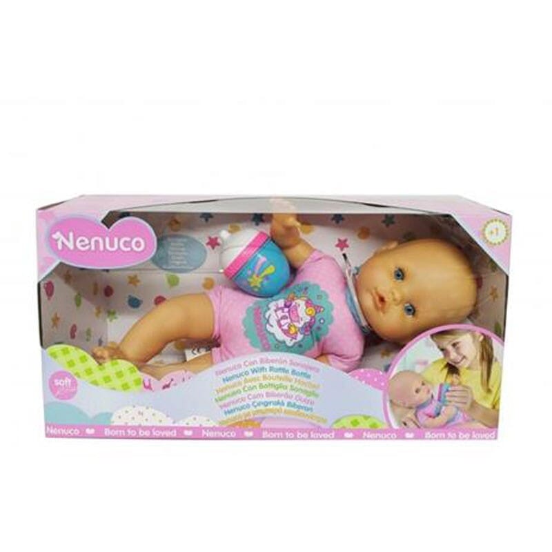 Nenuco Con Biberon Rosa 35 Cm toysvaldichiana