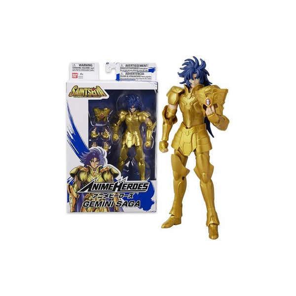 Gemini Action Figure 17 cm Saint Seiya Bandai Anime Heroes – poptoys.it