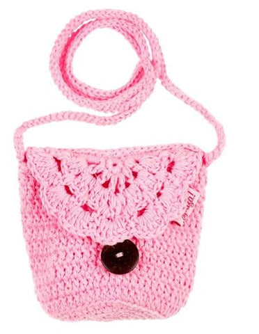 Borsa Carole Rosa Crochet toysvaldichiana.it 