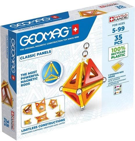 Geomag Classic GM470 giocattolo magnetico al neodimio 35 pezzi toysvaldichiana.it 