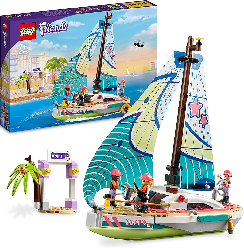 Lego Friends 41716 L'avventura In Barca A Vela Di Stephanie, LEGO 