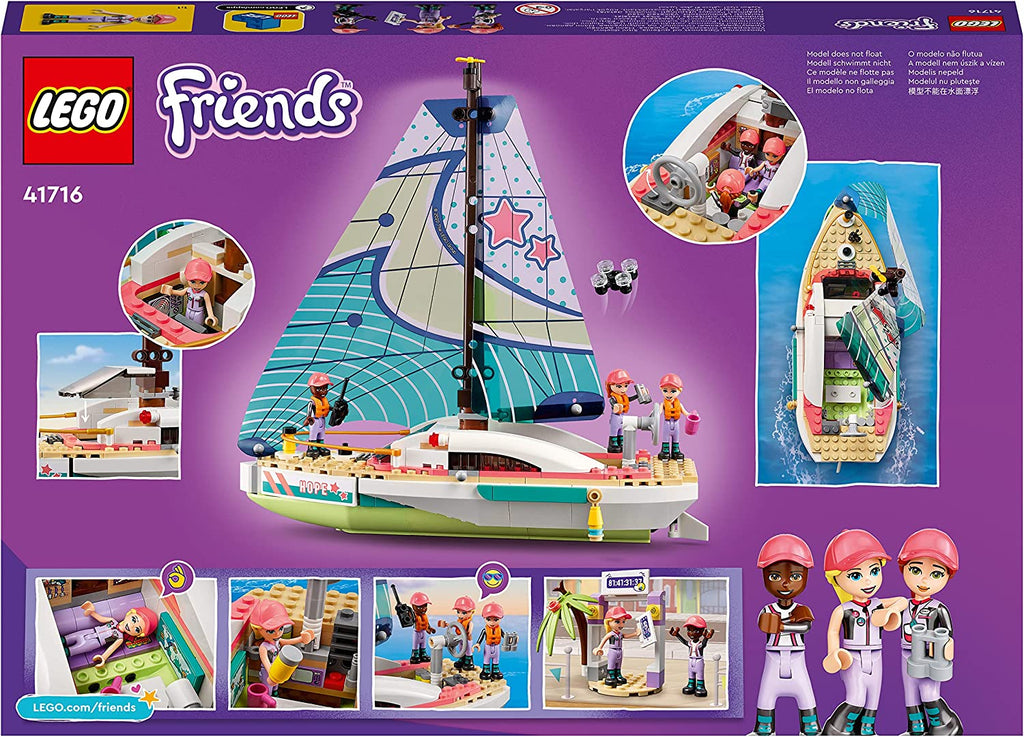 Lego Friends 41716 L'avventura In Barca A Vela Di Stephanie, LEGO 