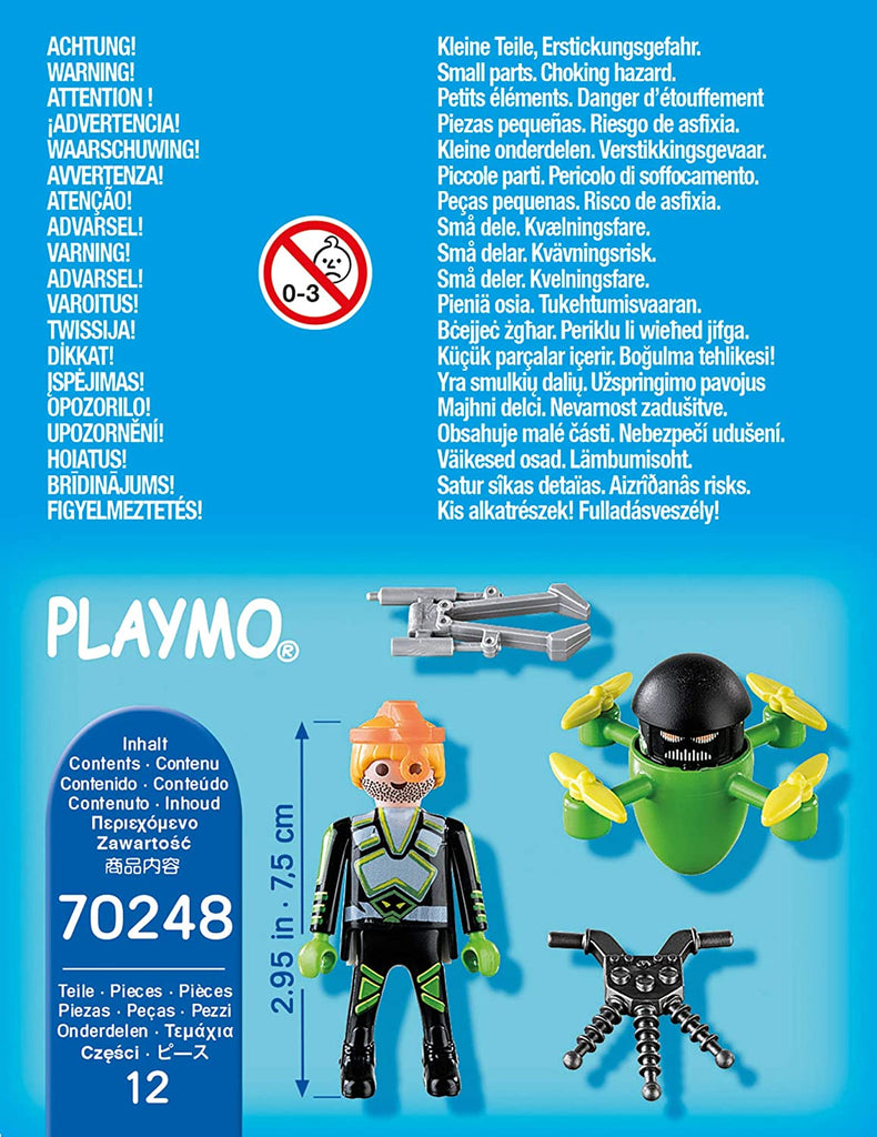 Playmobil 70248 Agente Con Drone PLAYMOBIL 