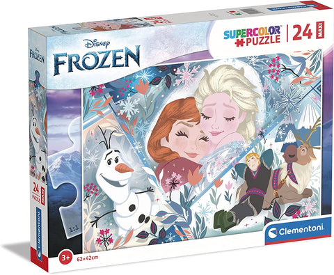 Puzzle Frozen 2x24 Pezzi Clementoni toysvaldichiana.it 