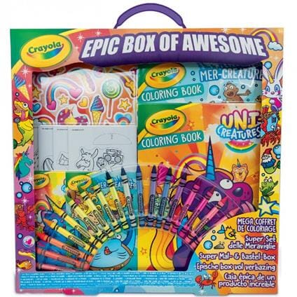 Super Set delle Meraviglie colori Crayola epic box toysvaldichiana.it 