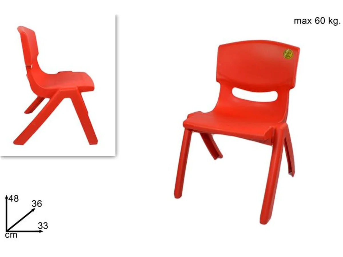 Everyday - Sedia Bimbo Grande Rossa