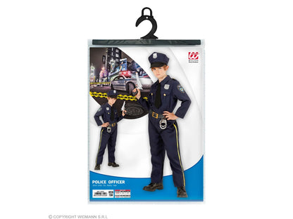 Widmann - Costume Da Poliziotto Per Bambino Tg. 116 Cm 4/5 Anni