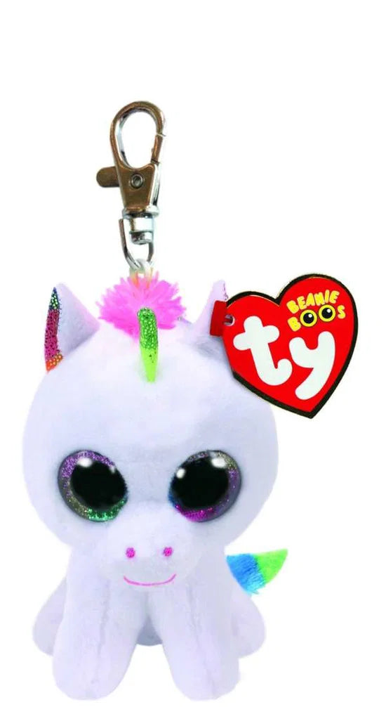 Ty Beanie Boos Peluche Portachiavi con Clip 8 cm Pixy EAN