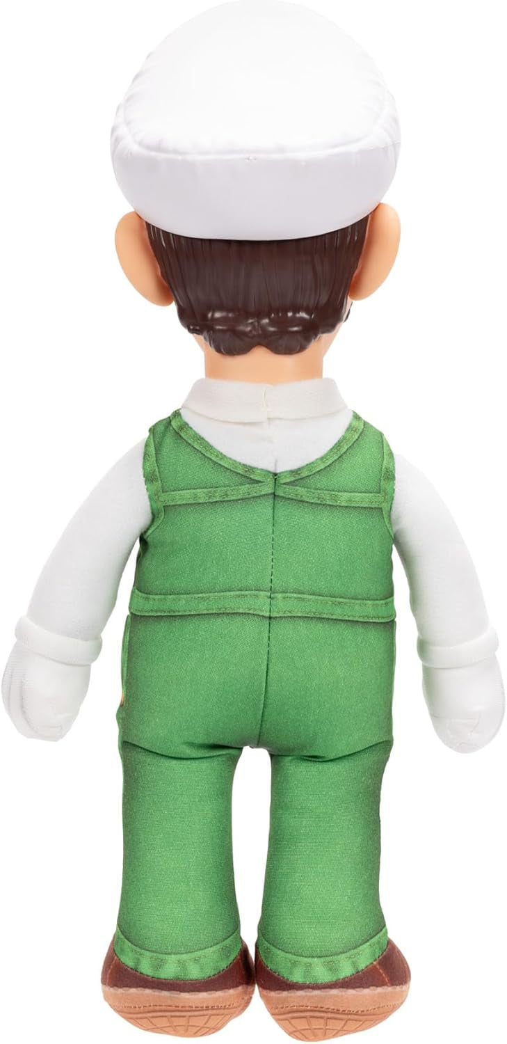 JAKKS Pacific Super Mario Galaxy Movie Luigi Felpato Multicolore