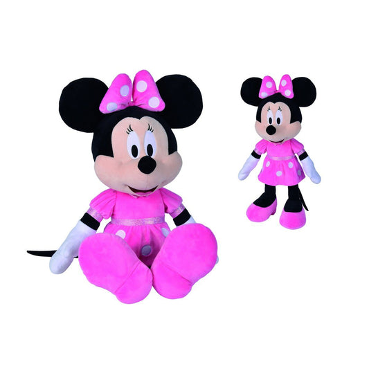 Peluche Disney - Minnie con abito fucsia 61 cm