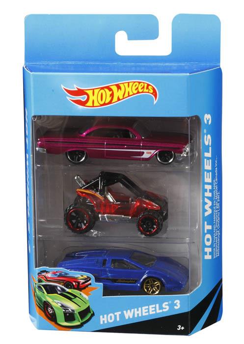 Hot Wheels Confezione 3 Veicoli Ass.To