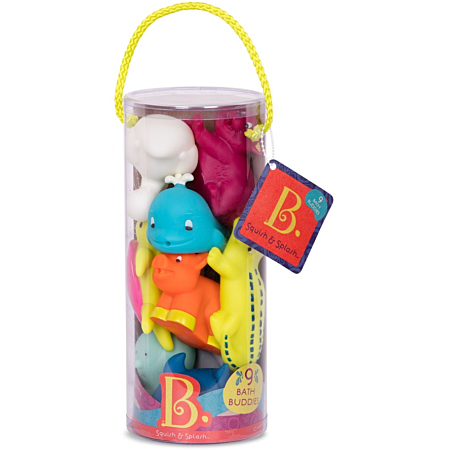Fish 'n' Splish® Bath Toy Set – Un set di giocattoli per il bagnetto che include una barca galleggiante e vari accessori come pesci e canne da pesca.