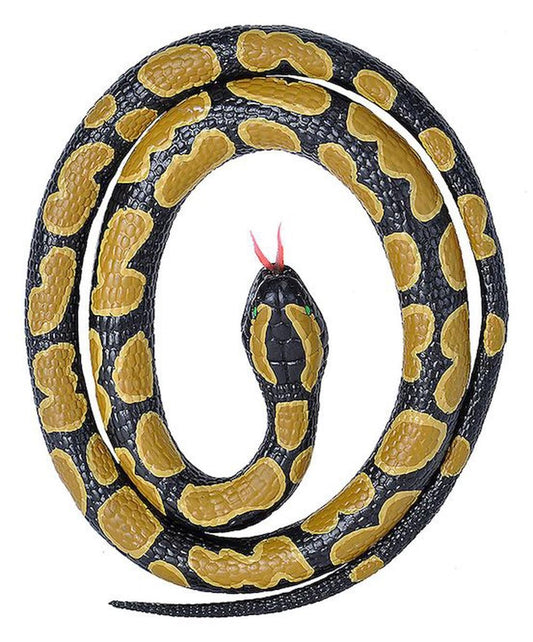 Wild Republic- Rubber Serpente Pitone REALE Palla, 117 cm