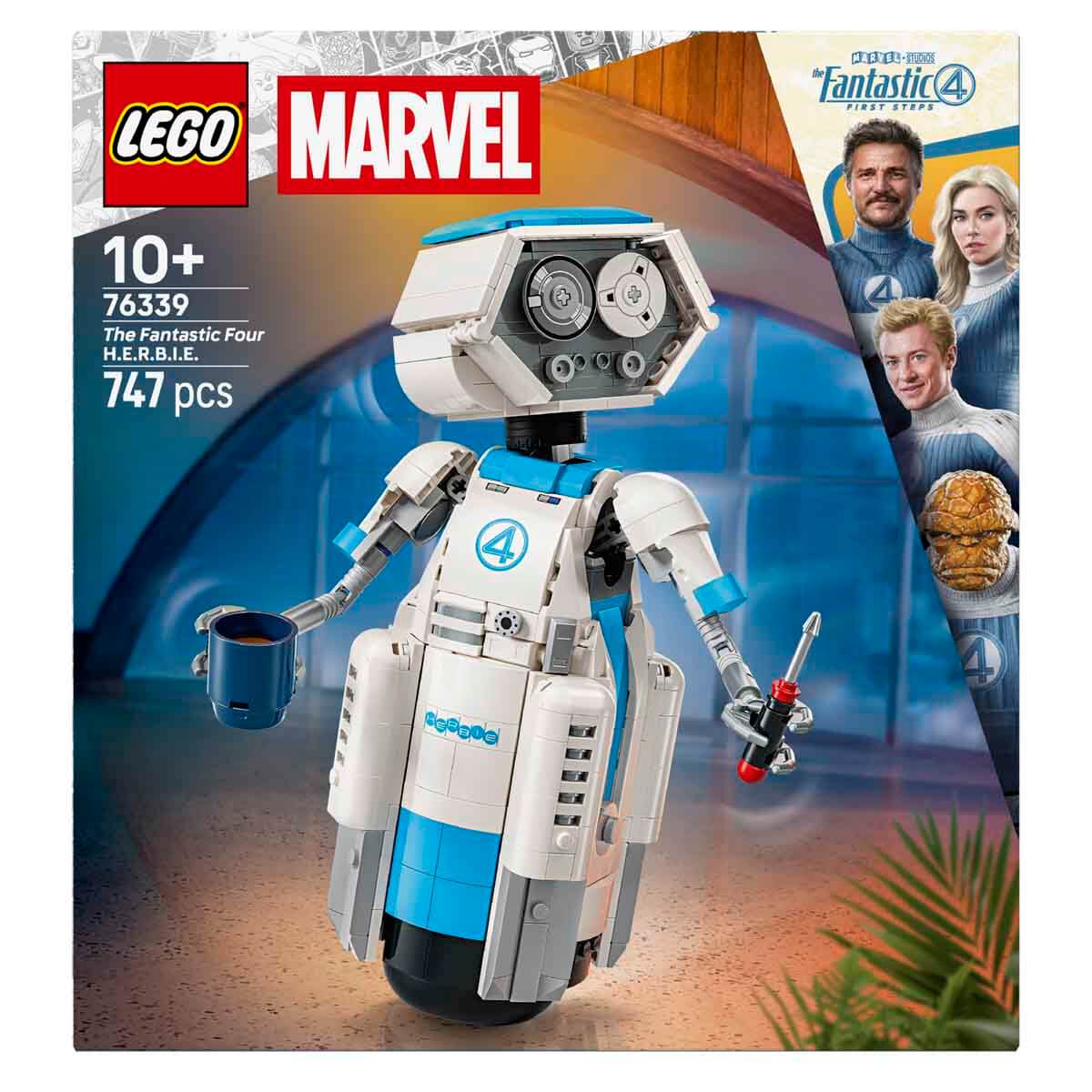 LEGO Marvel 76339 I Fantastici Quattro H.E.R.B.I.E.