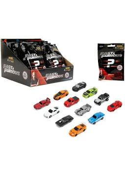 Jada Fast & Furious Blind Pack Nano Cars Collezione