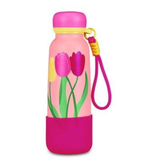 Borraccia Bottle Con Laccetto Fiori Cartomania Chill & Refill 30d302609-000 - immagine prodotto