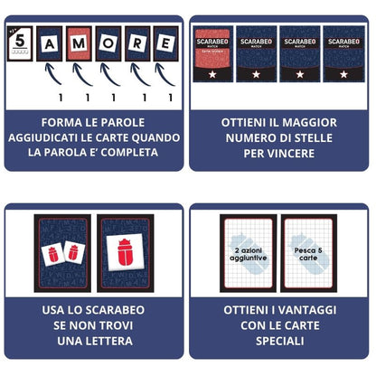 Spin Master Editrice Giochi - Scarabeo Match