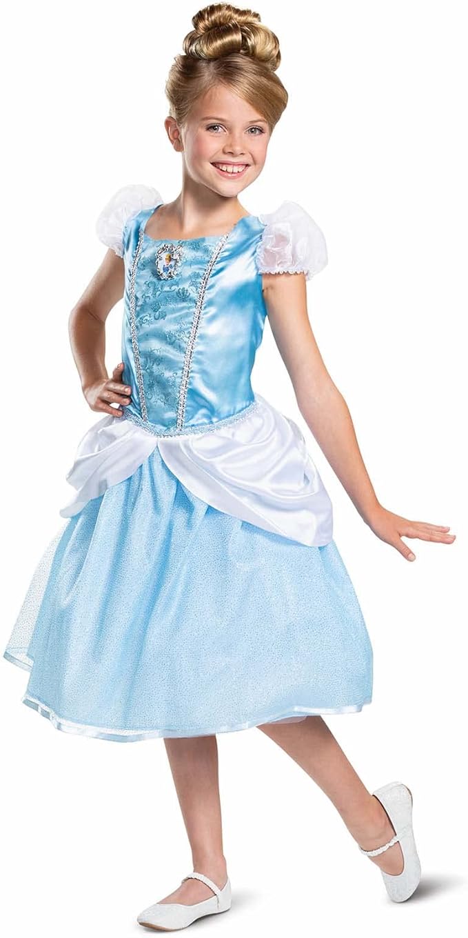 Disney Ufficiale - Costume Cenerentola - 7-8 Anni