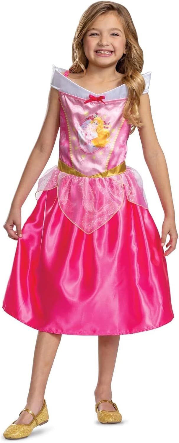 Disney Ufficiale - Costume Bella Addormentata 7-8 Anni