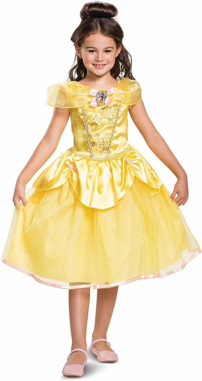Disney Ufficiale - Costume Bella E Bestia 5-6 Anni