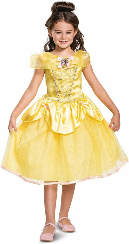 Disney Ufficiale - Costume Bella E Bestia 5-6 Anni