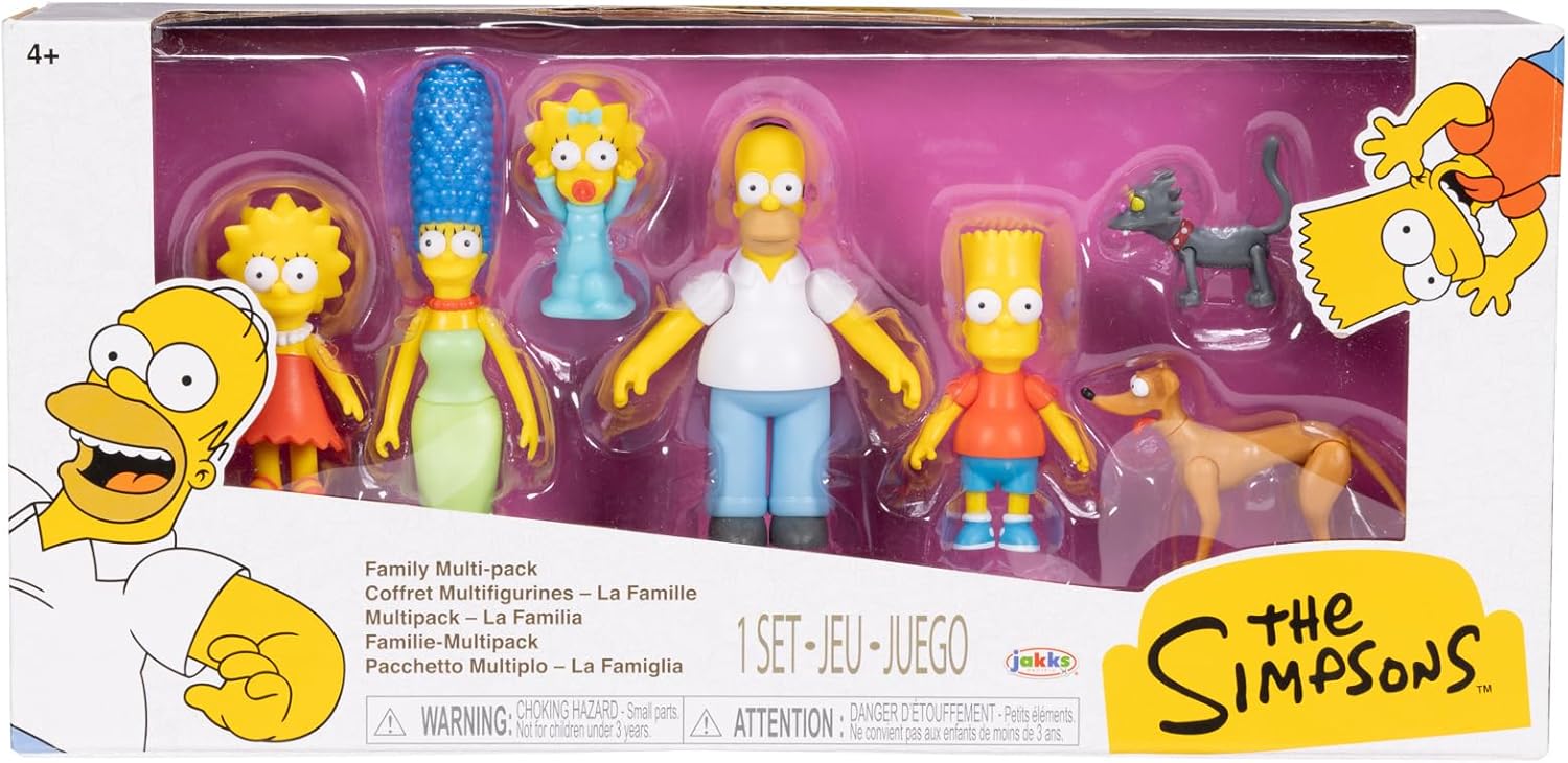 The Simpsons – Multipack Di Action Figure Da 6 Cm.
