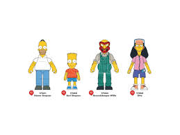 The Simpson Personaggi 4 Assortiti
