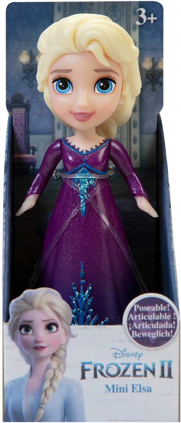 Frozen Ii Mini Bambola Elsa Princess - Abito Viola