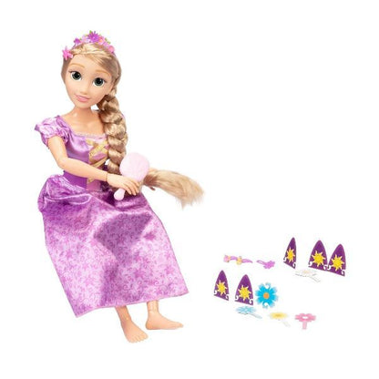 JAKKS Jakks Disney Princess Rapunzel articolata con accessori 80 cm