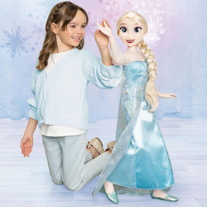 Jakks Disney Princess Elsa articolata con accessori 80 cm