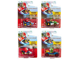 Nintendo Mario Kart Racers Assortito 4 Modelli Di Jakks