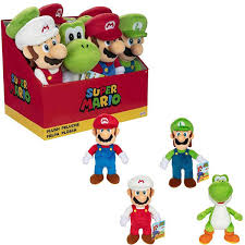 Super Mario Peluche 20 Cm Personaggi Assortiti