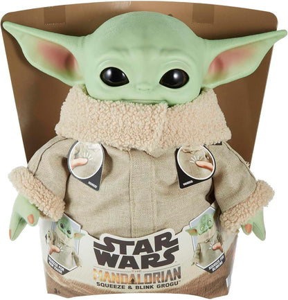 Star Wars - Grogu Potere Della Forza Peluche Con Suoni E Movimenti