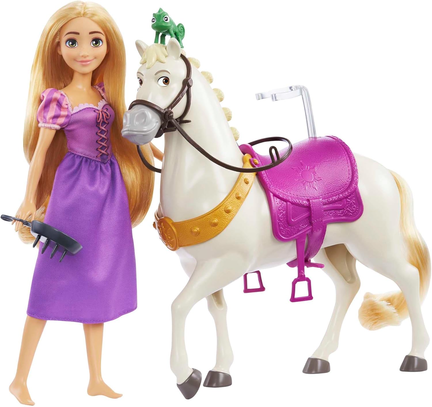 Mattel Disney Princess - Rapunzel E Maximus