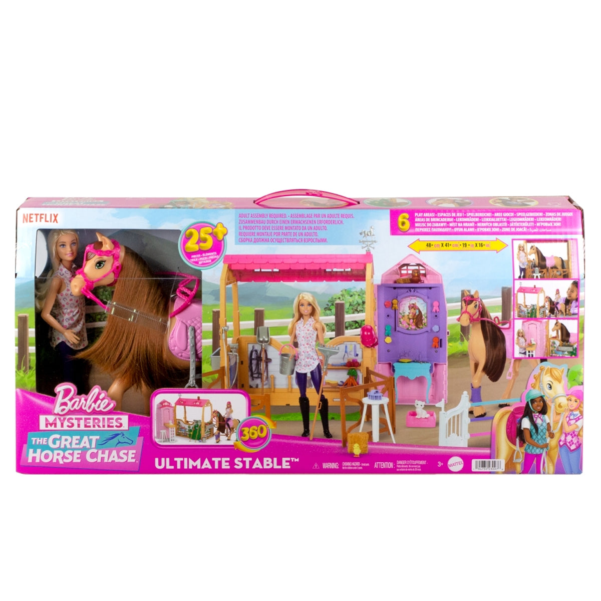 Barbie Playset Ranch Dei Sogni Con Bambola