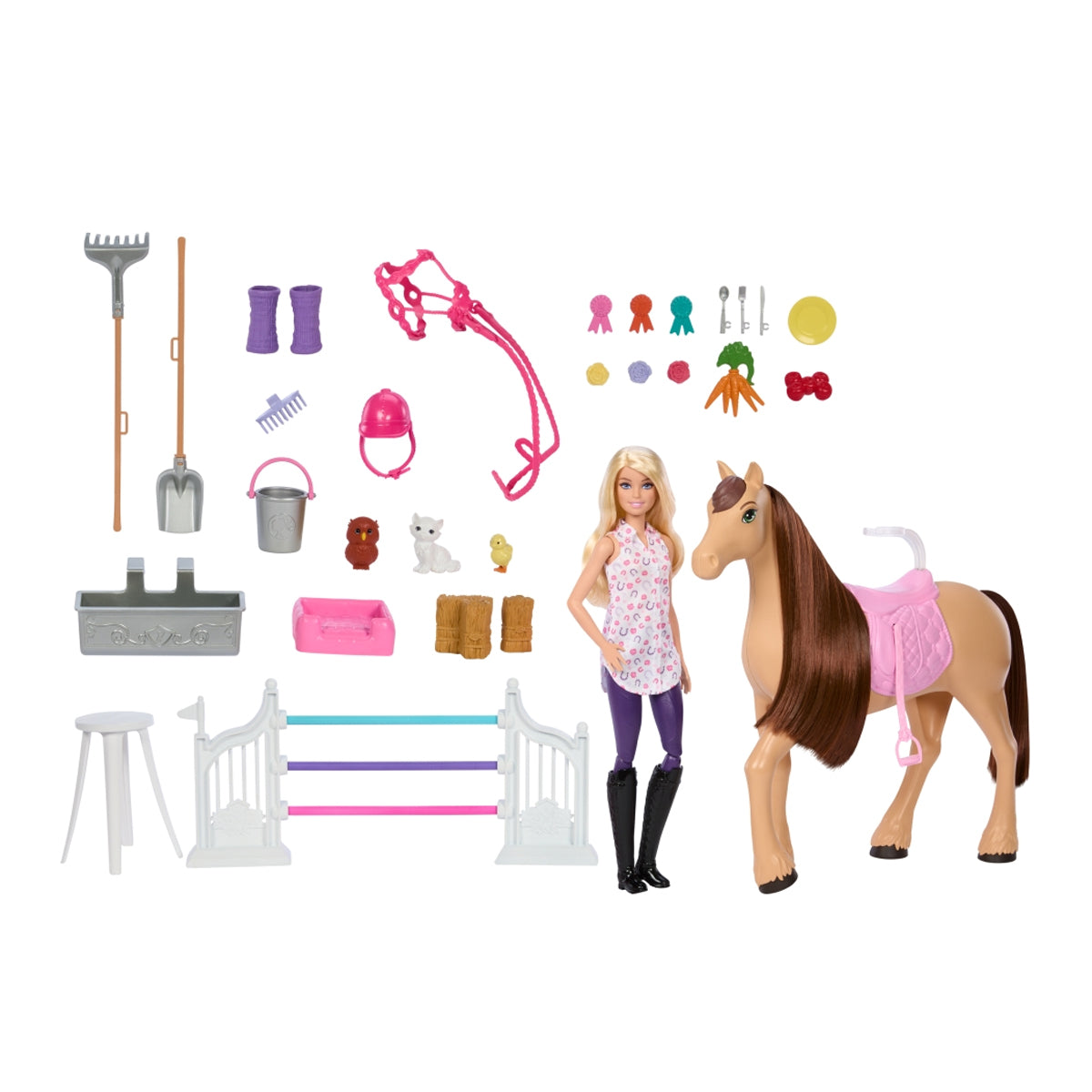 Barbie Playset Ranch Dei Sogni Con Bambola –1