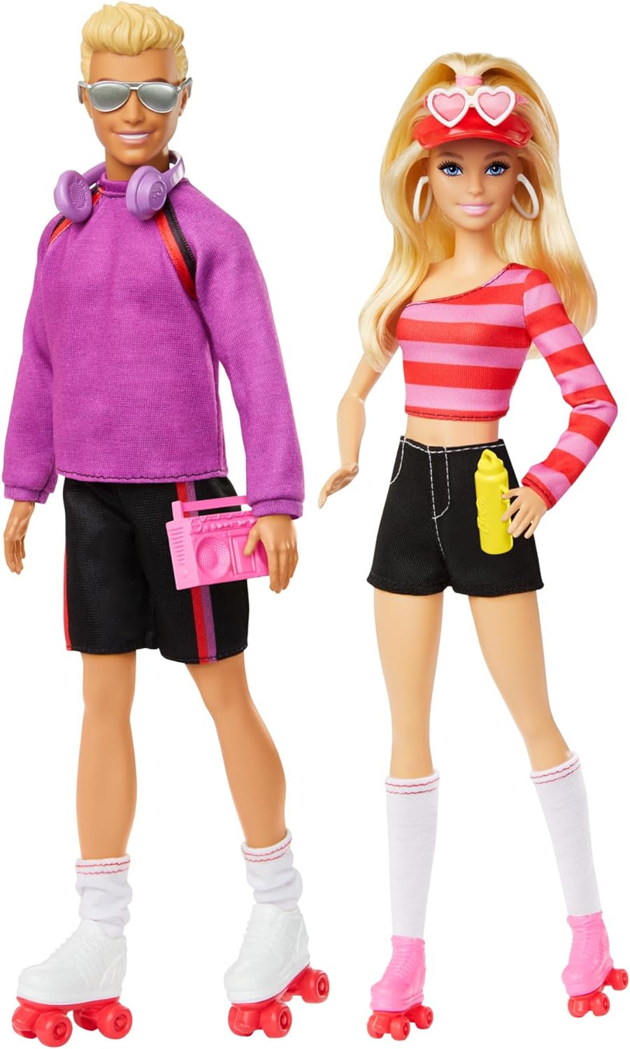 Barbie - Barbie E Ken Sui Pattini A Rotelle