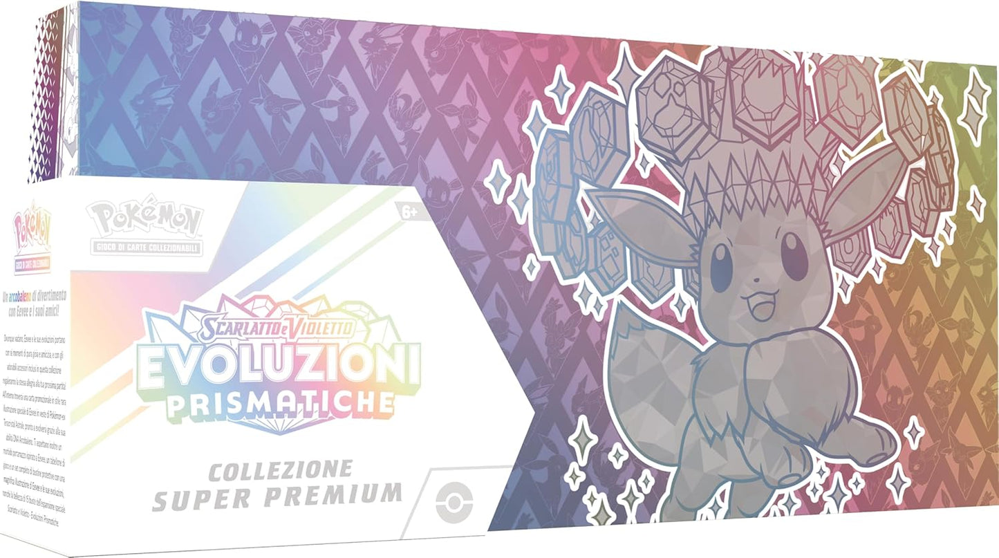 Pokemon Evoluzioni Prismatiche Collezione Super Premium