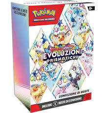 Bundle 6 Buste Evoluzioni Prismatiche Pokemon
