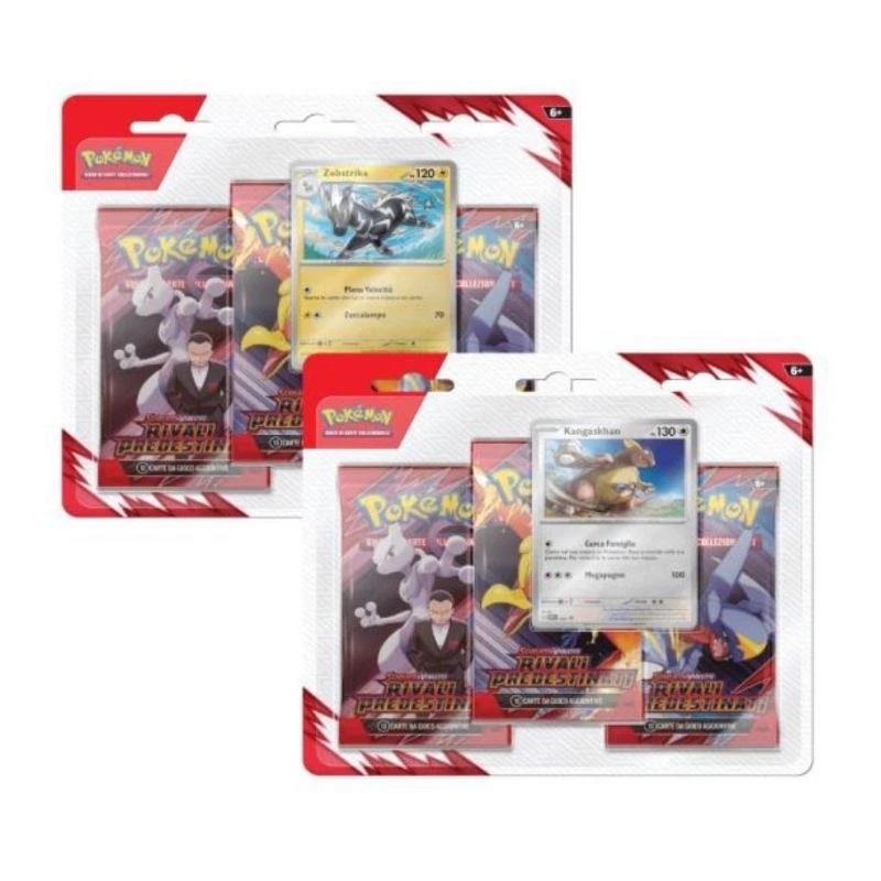 Pokemon - Blister 3 Bustine + 1 Card "Scarlatto E Violetto -