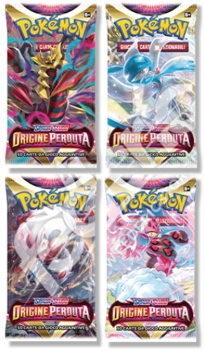 Pokemon Origine Perduta 1 Bustina Da 10 Carte Collezione