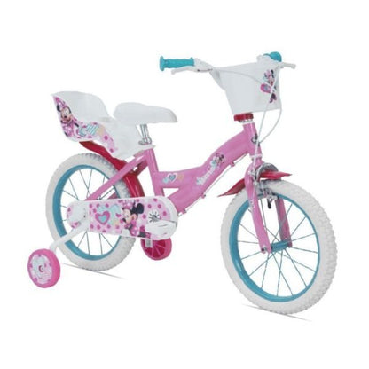 Bicicletta Disney Minnie 16 pollici con cestino di Mandelli