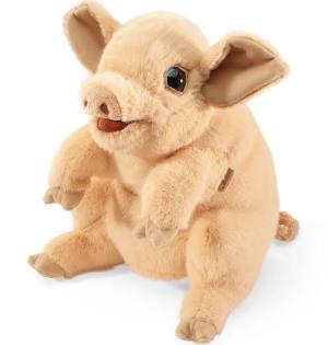 The Puppet Company Pig Hand Puppet Manica Lunga 38 cm