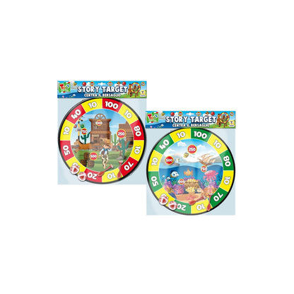 Teorema Story Target Velcro Con Palline E Freccette 2 Ass.