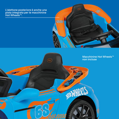 Macchina hot wheels radiocomandata auto elettrica 12v con radiocomando e luci led
