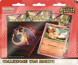 Pokémon Megaevoluzione Ascesa Eroica Bundle 6 Buste Carte Collezionabili