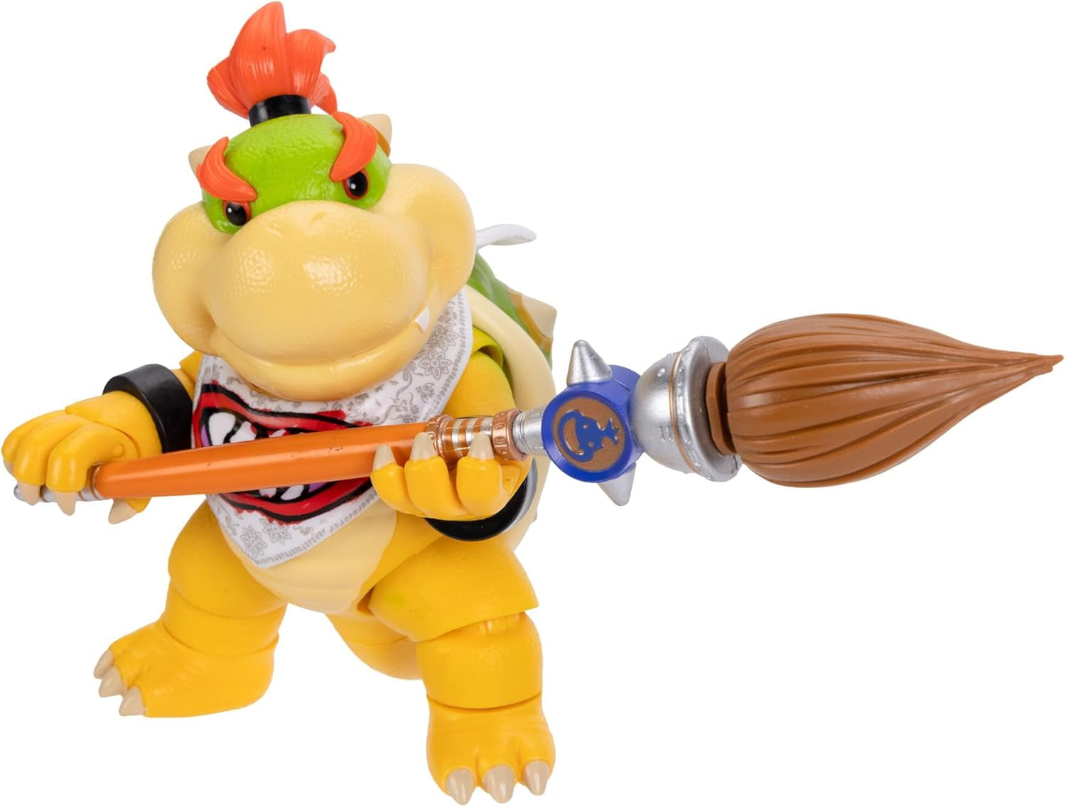 JAKKS Pacific Bowser Jr. Statuina Plastica Multicolore