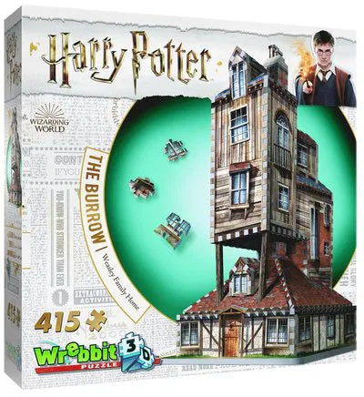 Wrebbit Puzzle 3d Harry Potter the Burrow- Weasley Family Home W3D-1011